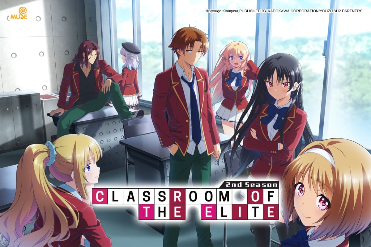 Anime Corner News - ICYMI: Classroom of the Elite Season 2 took the top for  the first time in Summer 2022 after episode 12! More